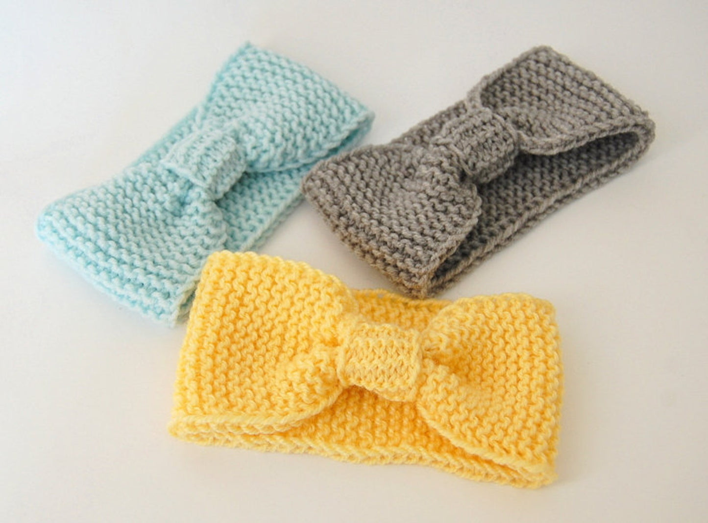 Earwarmer Turban for Baby Knitting Pattern