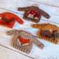 Tiny Letter Sweater Tree Ornaments Knitting Pattern — view 7