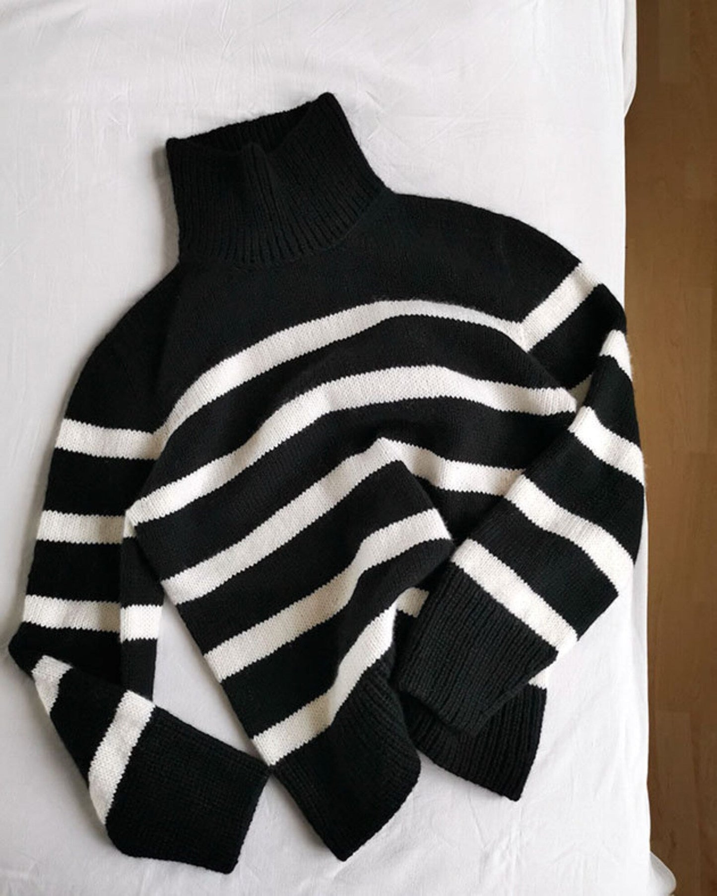 Striped Sweater Knitting Pattern