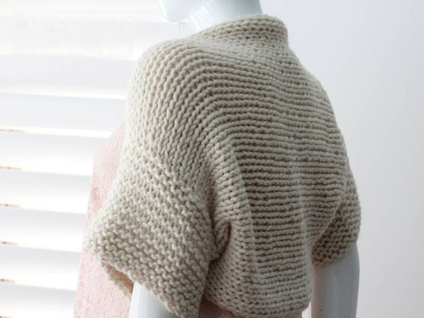Winter Bolero Knitting Pattern