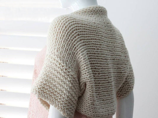 Winter Bolero Knitting Pattern