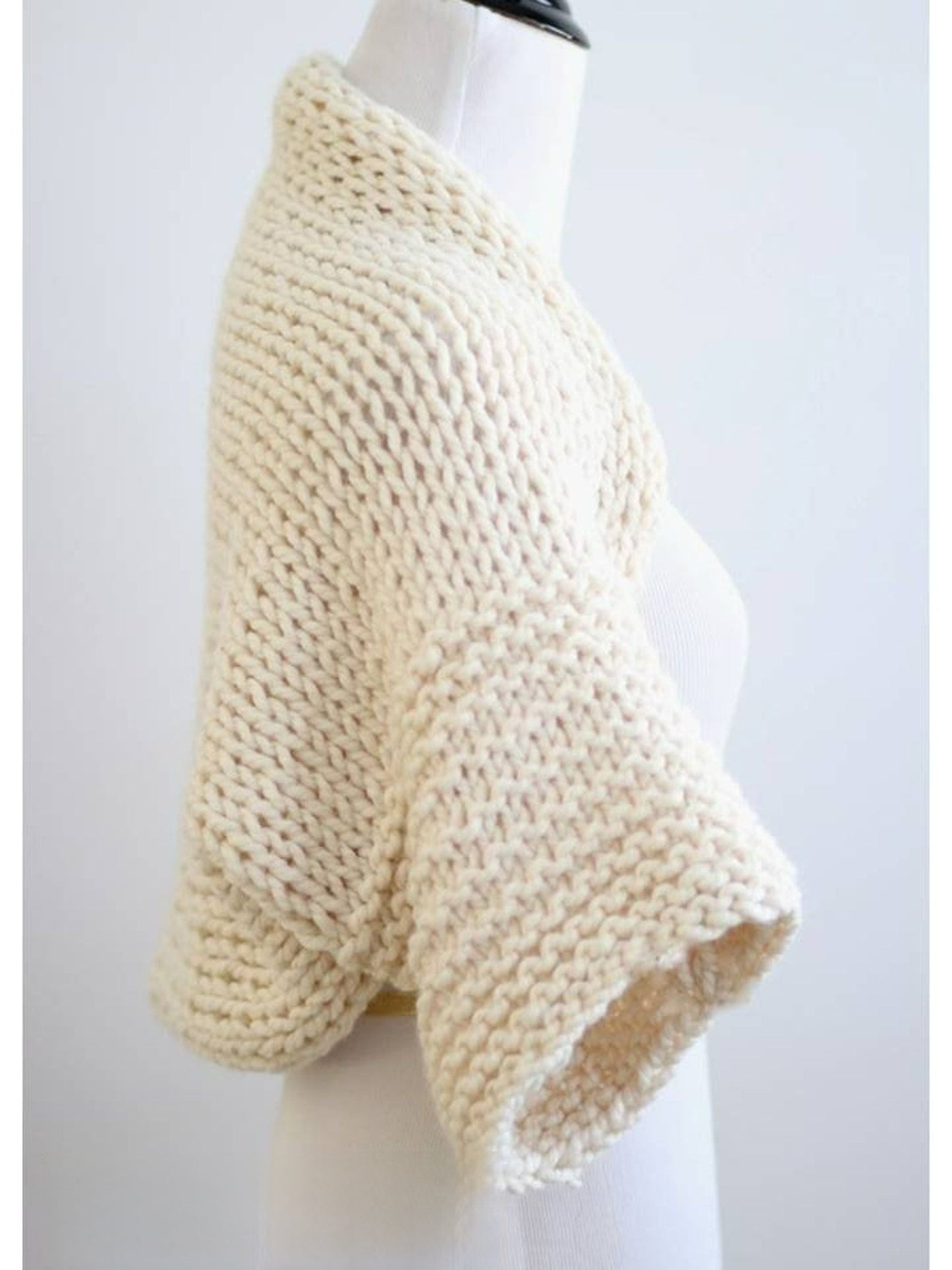 Winter Bolero Knitting Pattern