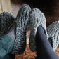 Fairy and Dwarf House Slippers Knitting Pattern — view 2