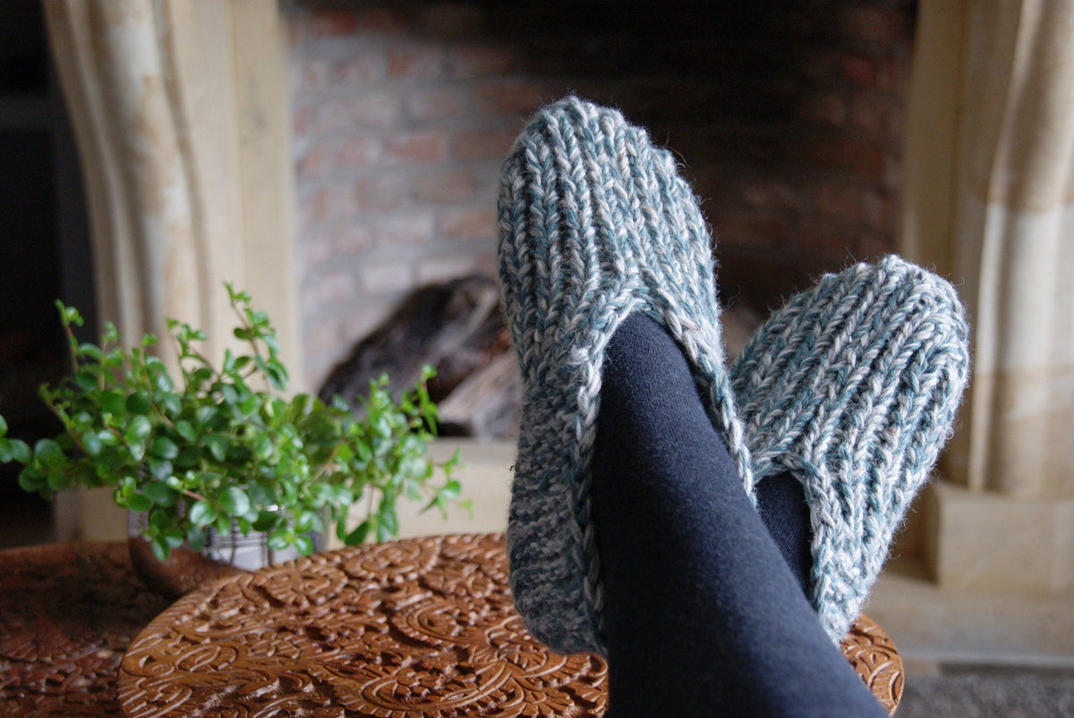 Fairy and Dwarf House Slippers Knitting Pattern — view 7