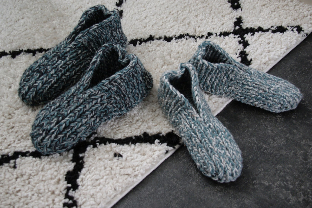Fairy and Dwarf House Slippers Knitting Pattern — view 6