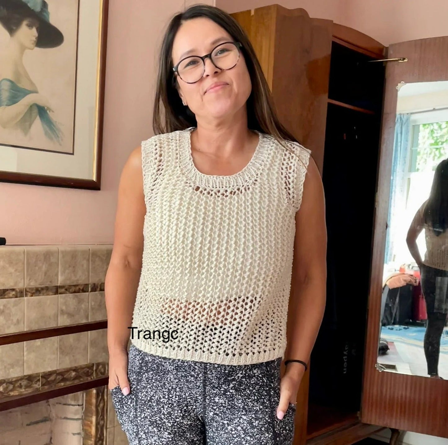 Summer Lace Top Knitting Pattern