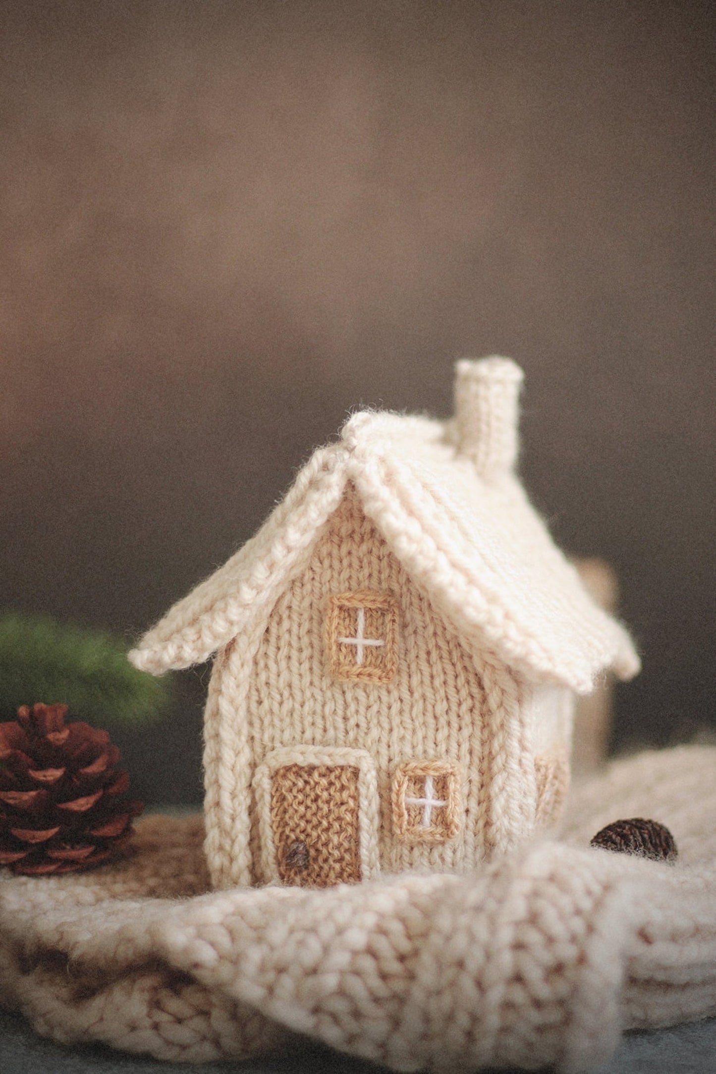 Little House Decor Knitting Pattern