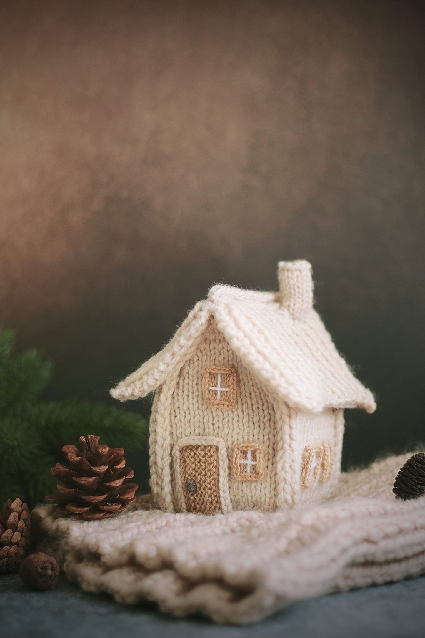 Little House Decor Knitting Pattern