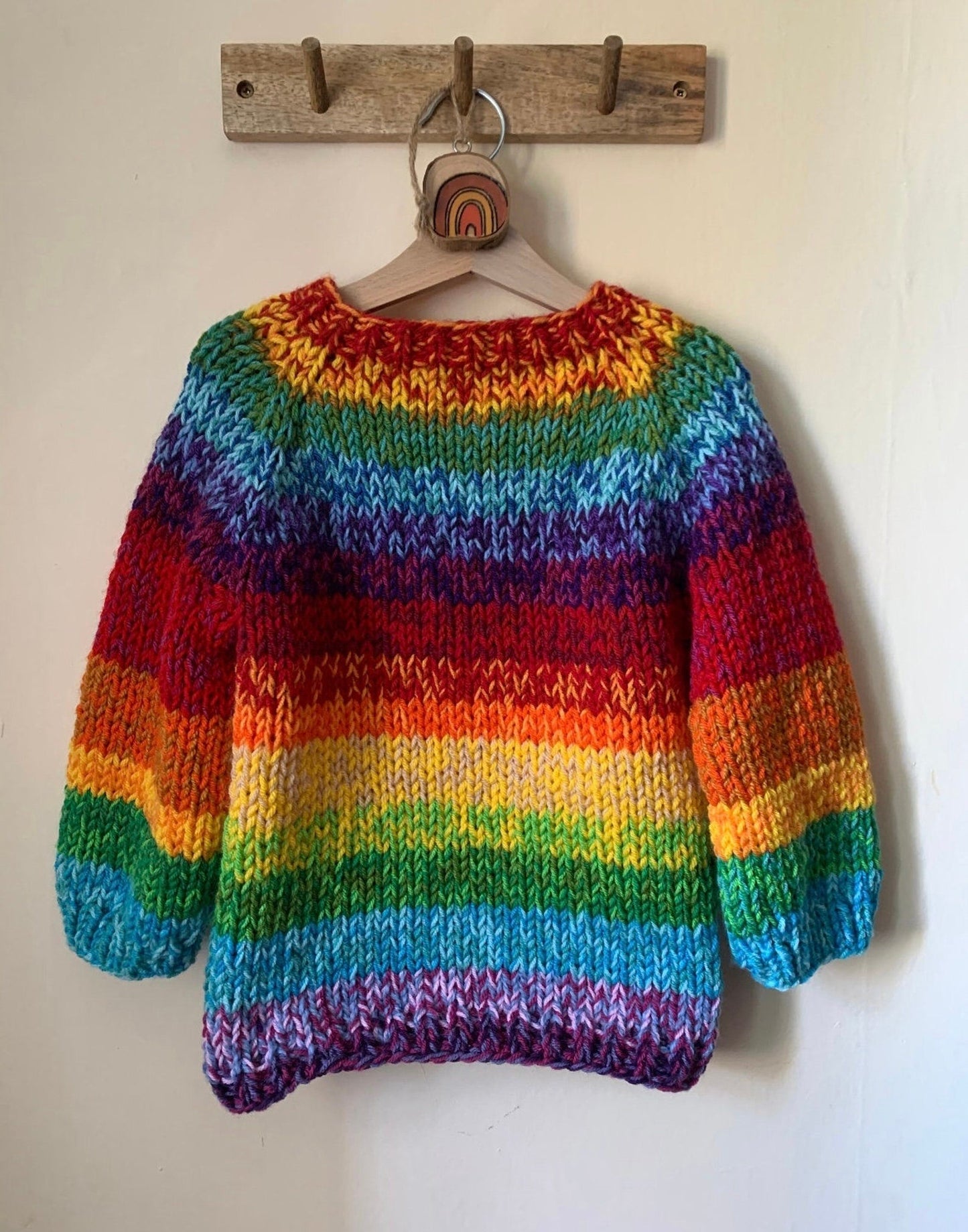 Comfy Raglan Sweater for Kids Knitting Pattern