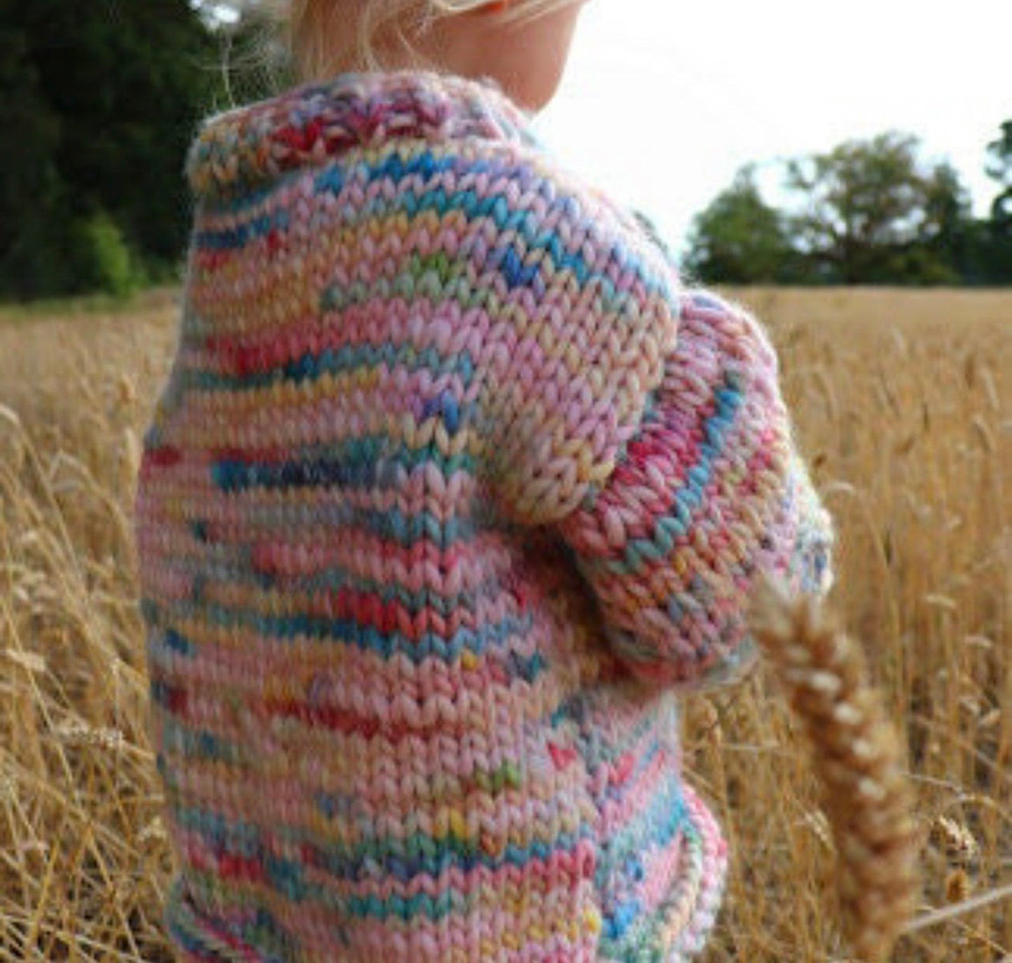 Cozy Chunky Kids Sweater Knitting Pattern