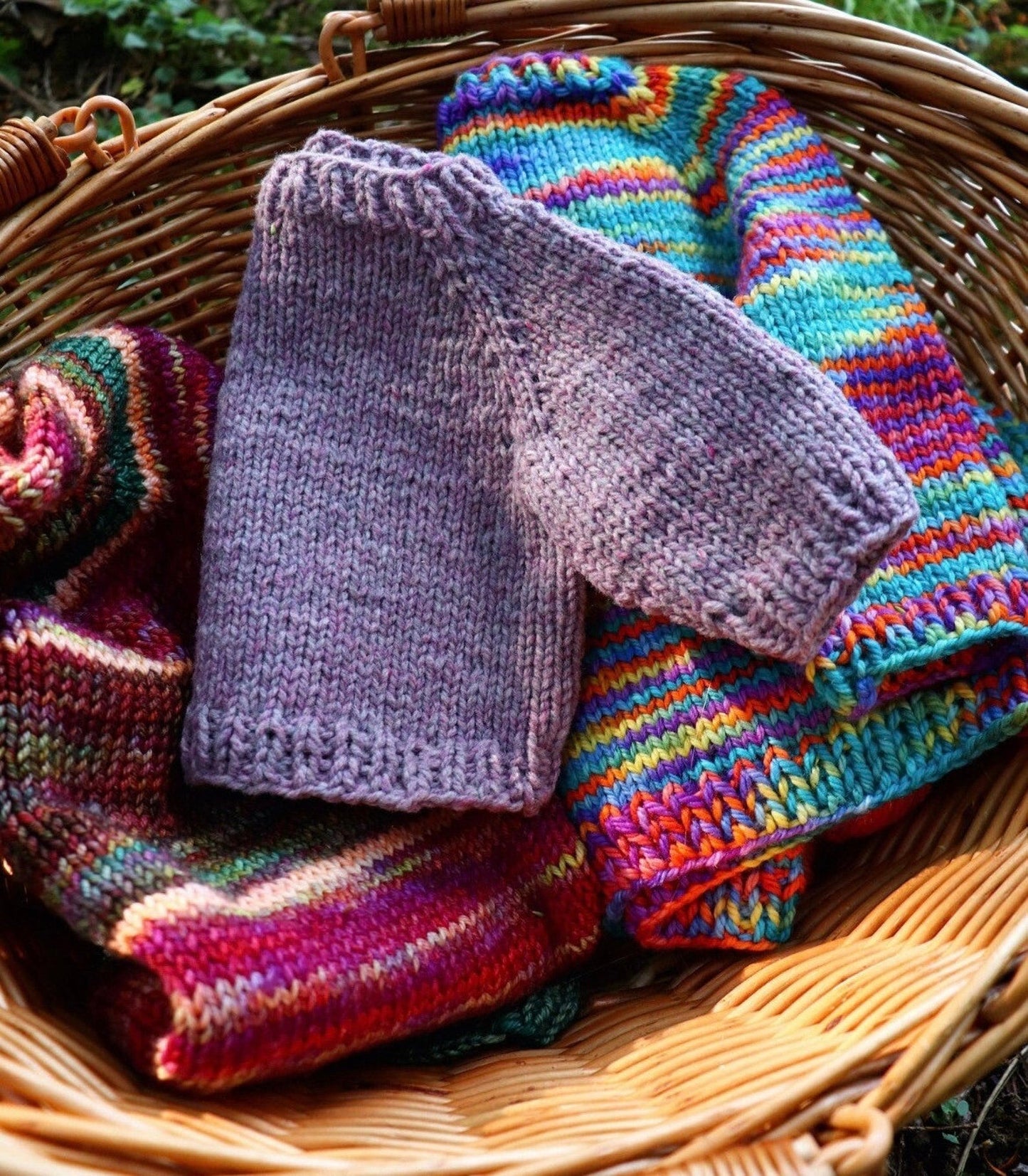 Classic Kids Sweater Knitting Pattern