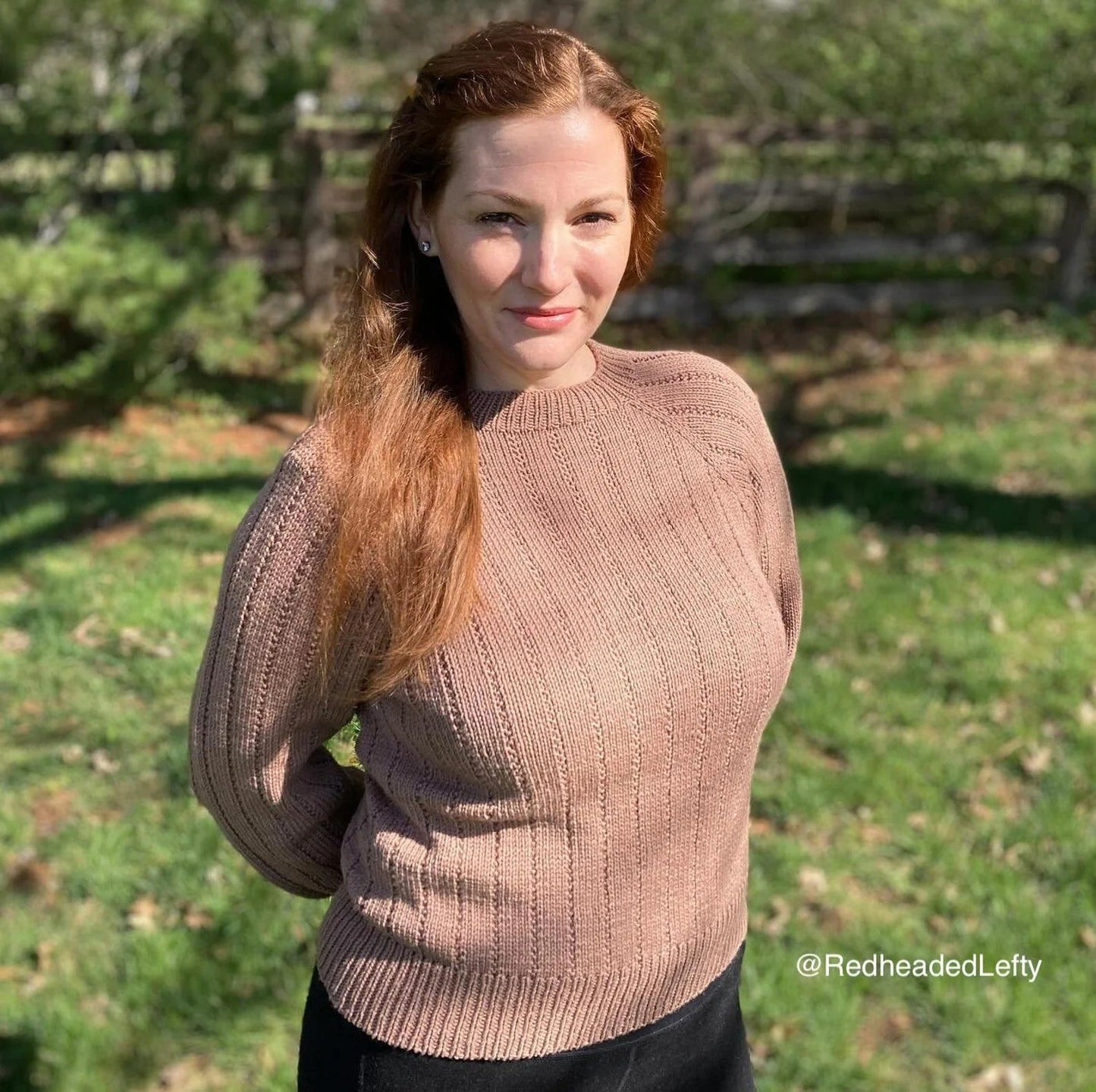 Classic Elegant Pullover Sweater Knitting Pattern