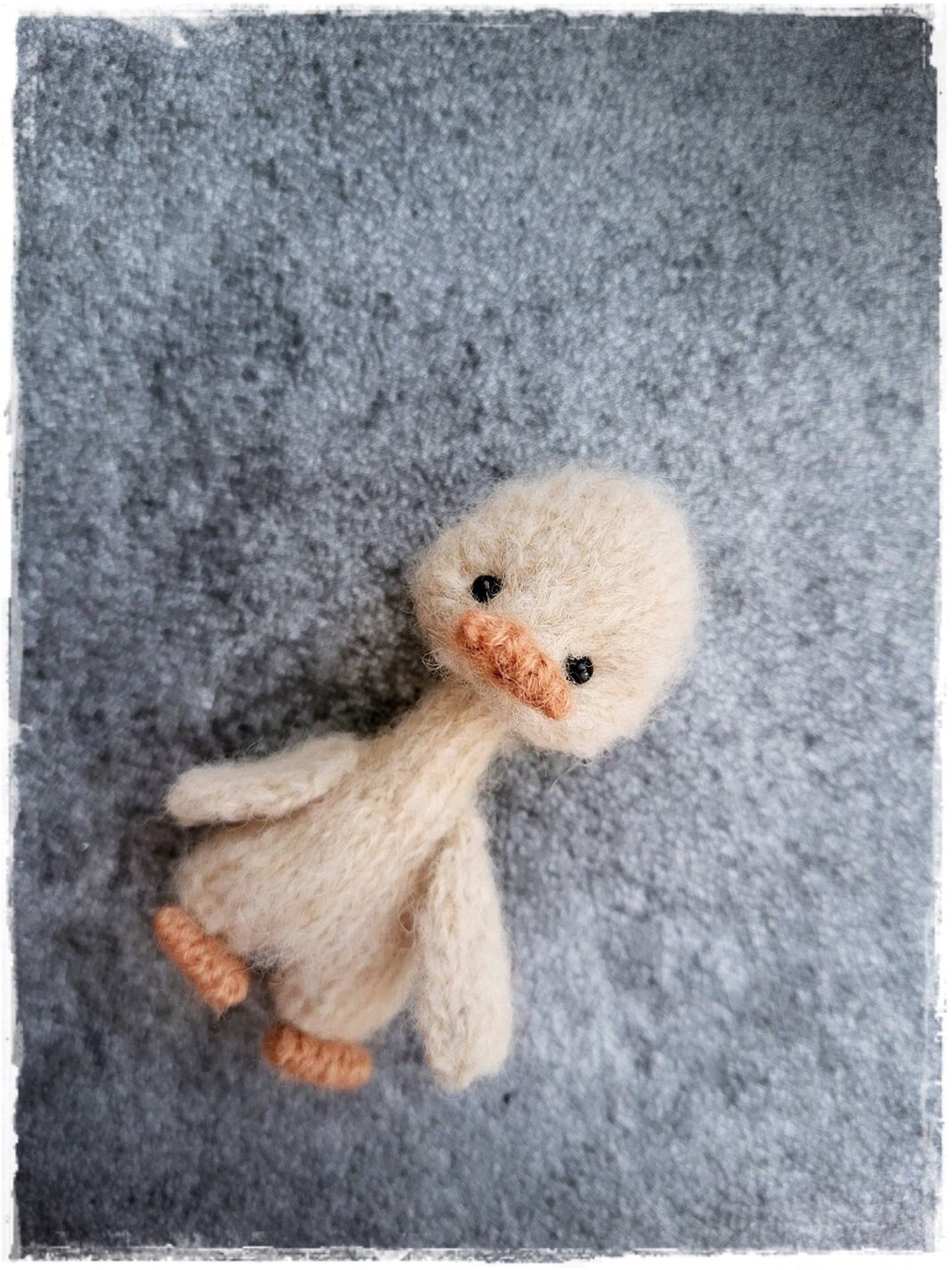 Cutest Tiny Goose Knitting Pattern