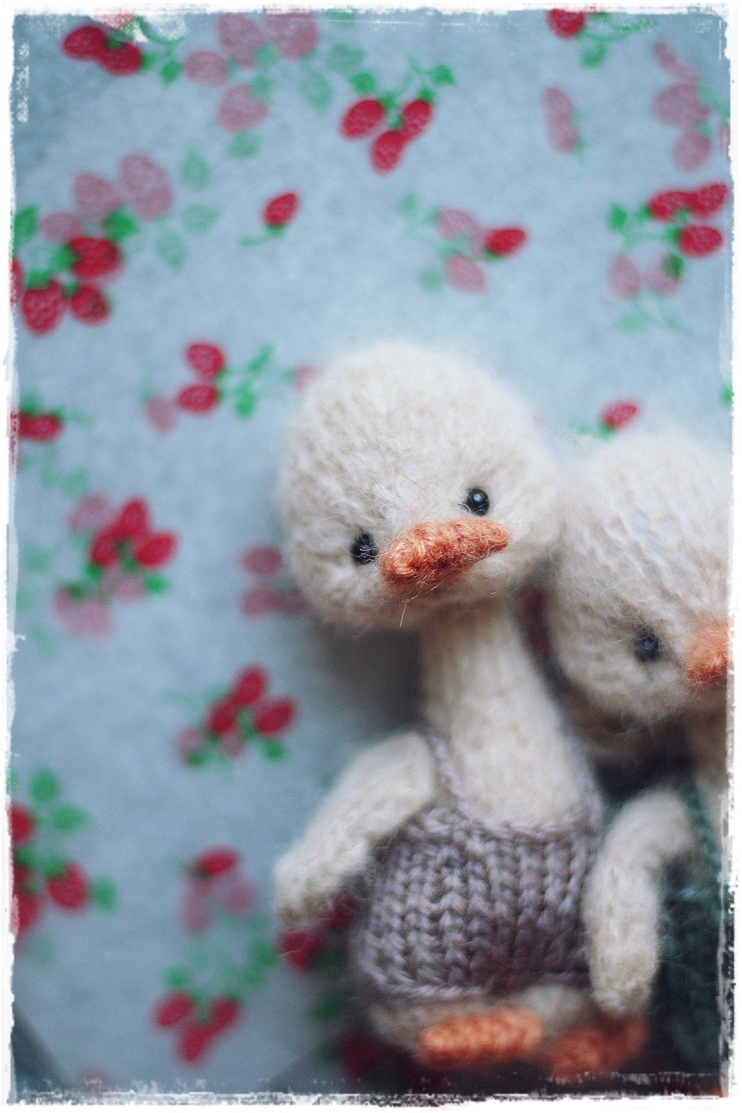 Cutest Tiny Goose Knitting Pattern