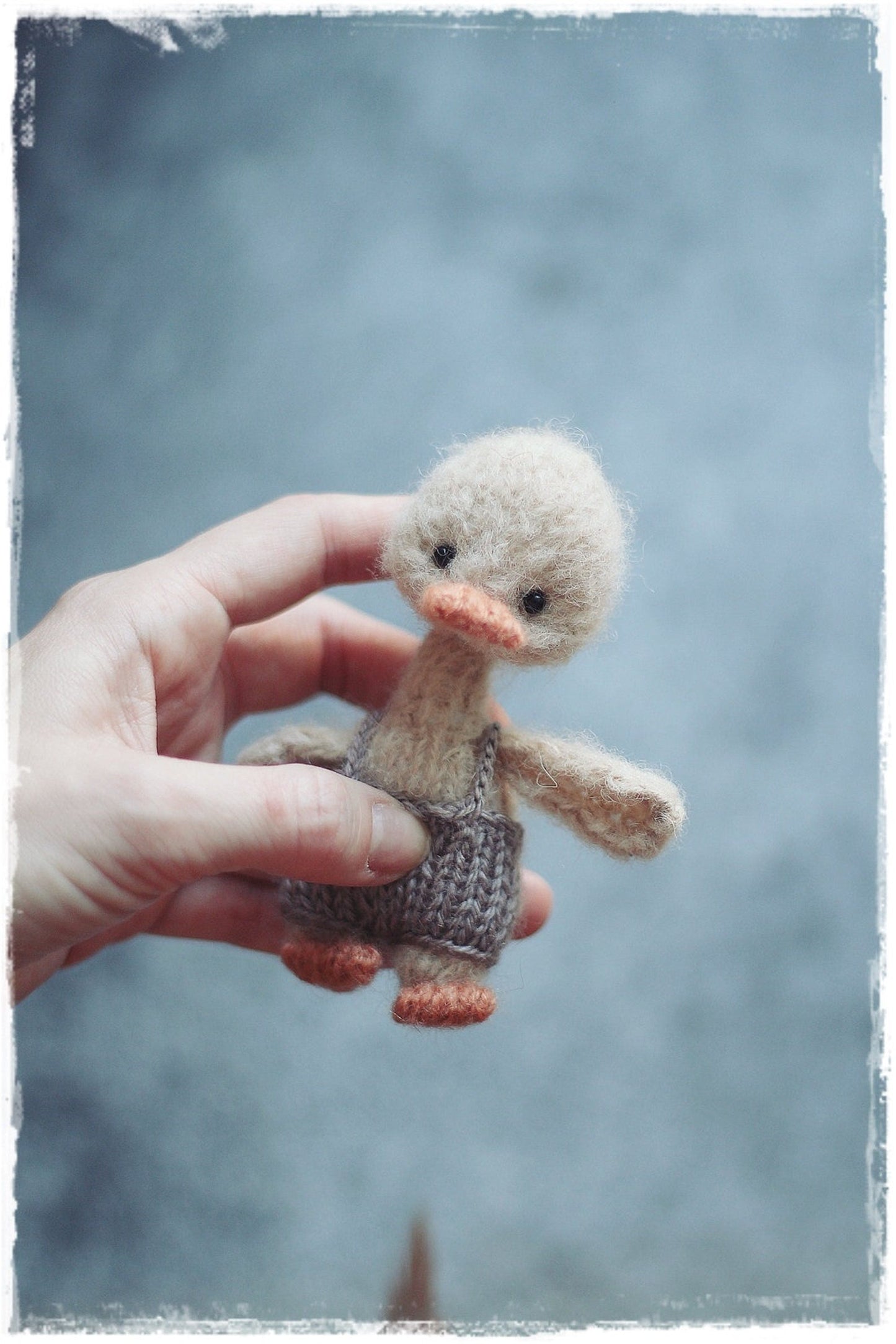 Cutest Tiny Goose Knitting Pattern