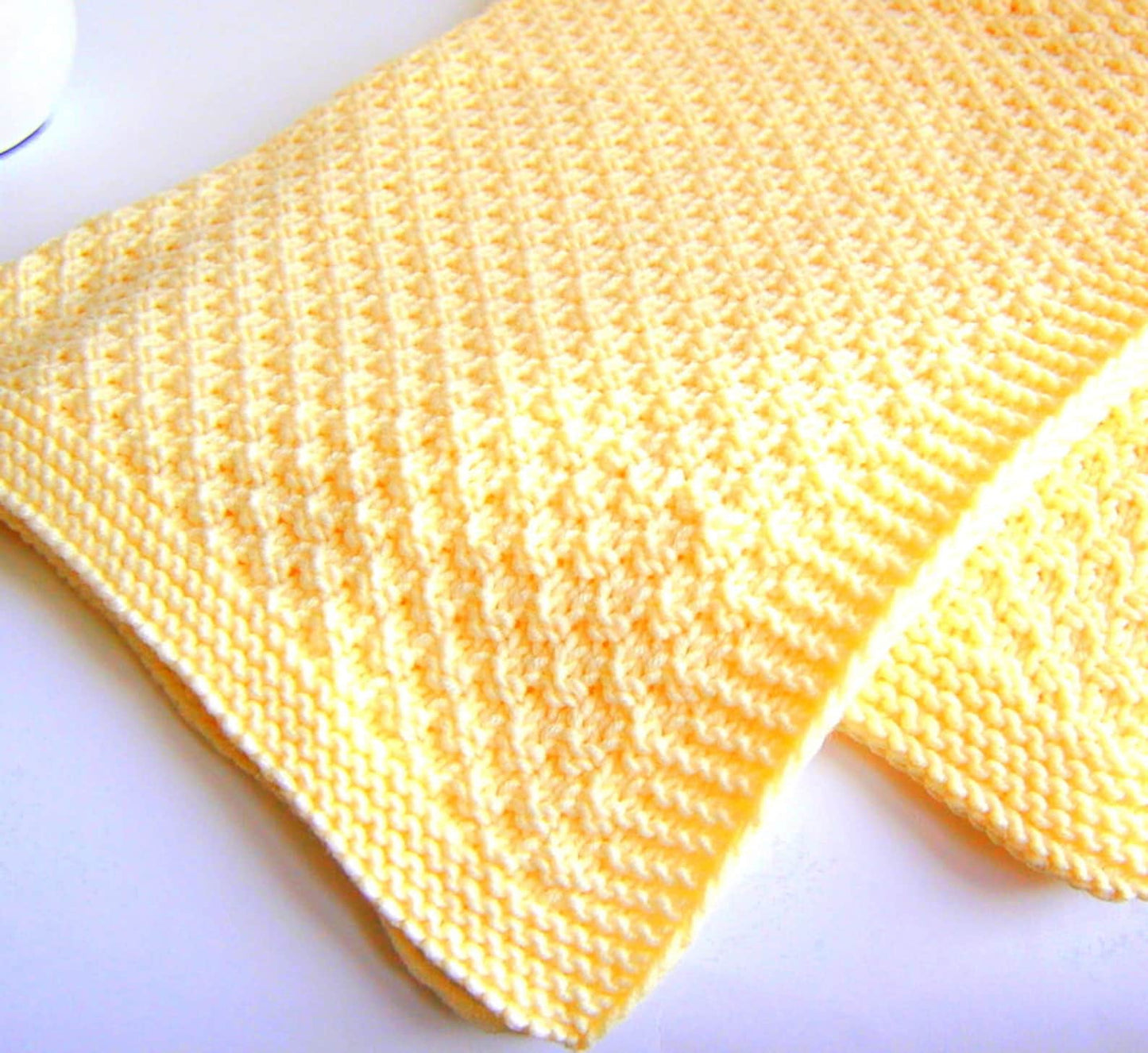 Classic Baby Blanket Knitting Pattern