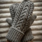 Quick Cozy Cable Mittens Knitting Pattern — view 6