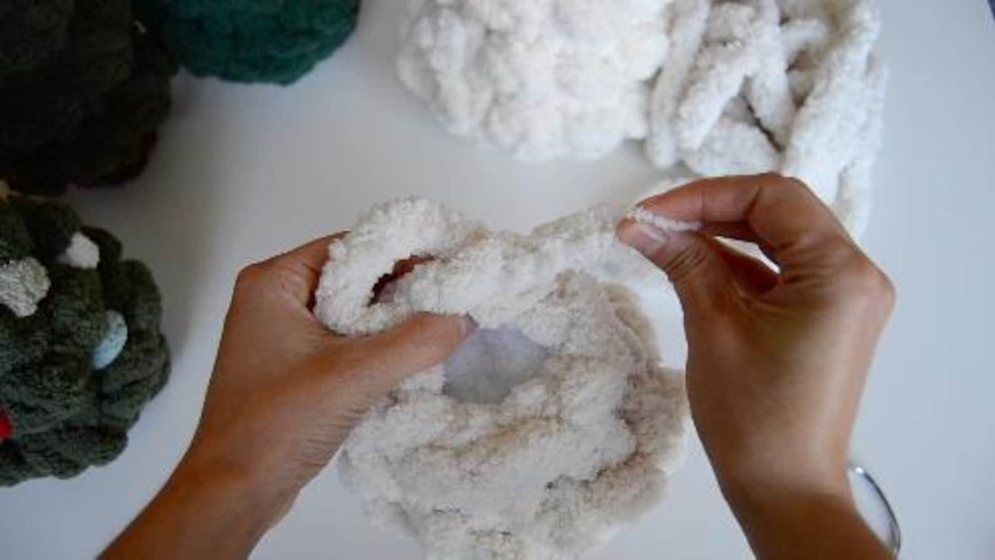 Little Christmas Tree Holiday Decor Knitting Pattern