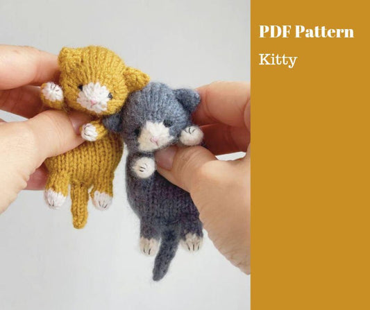 Little Tiny Kitten Knitting Pattern