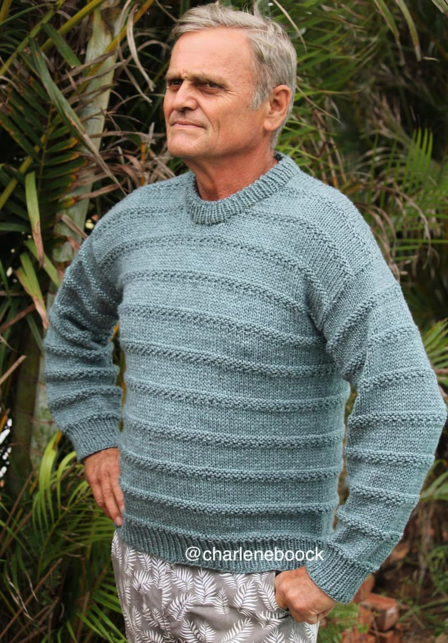 Laidback Comfy Sweater Knitting Pattern