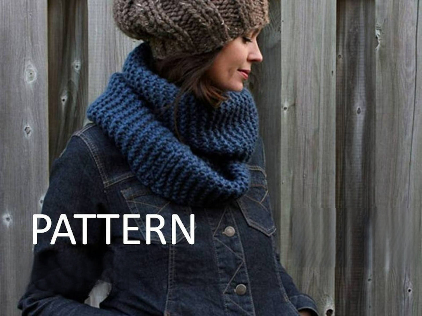 Winter Scarf Knitting Pattern
