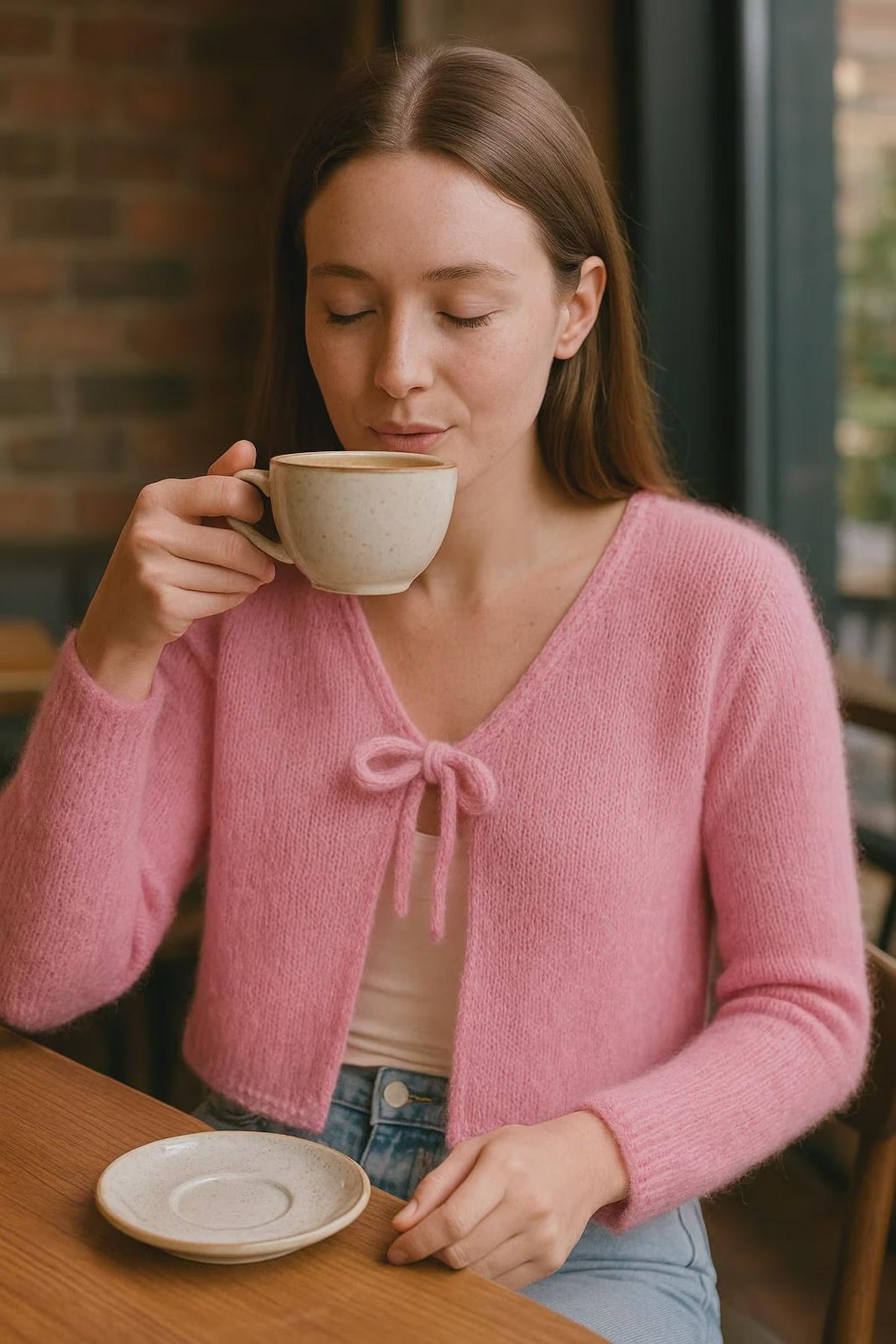 Old School Style Cardigan Knitting Pattern