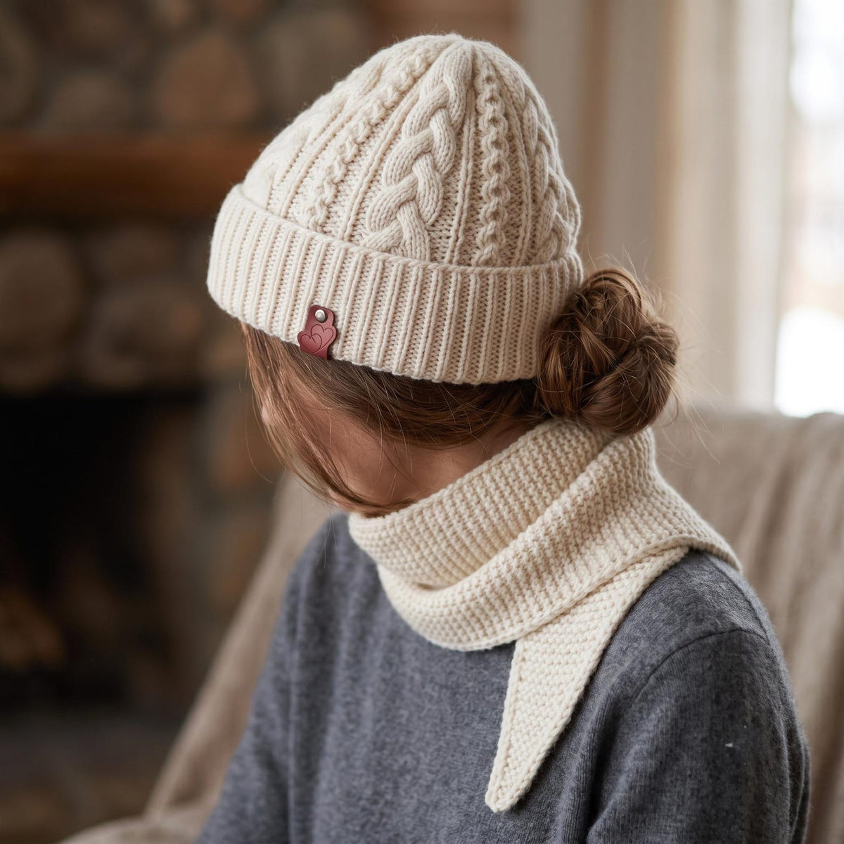 Rope Cable Hat for Everyone Knitting Pattern — view 7