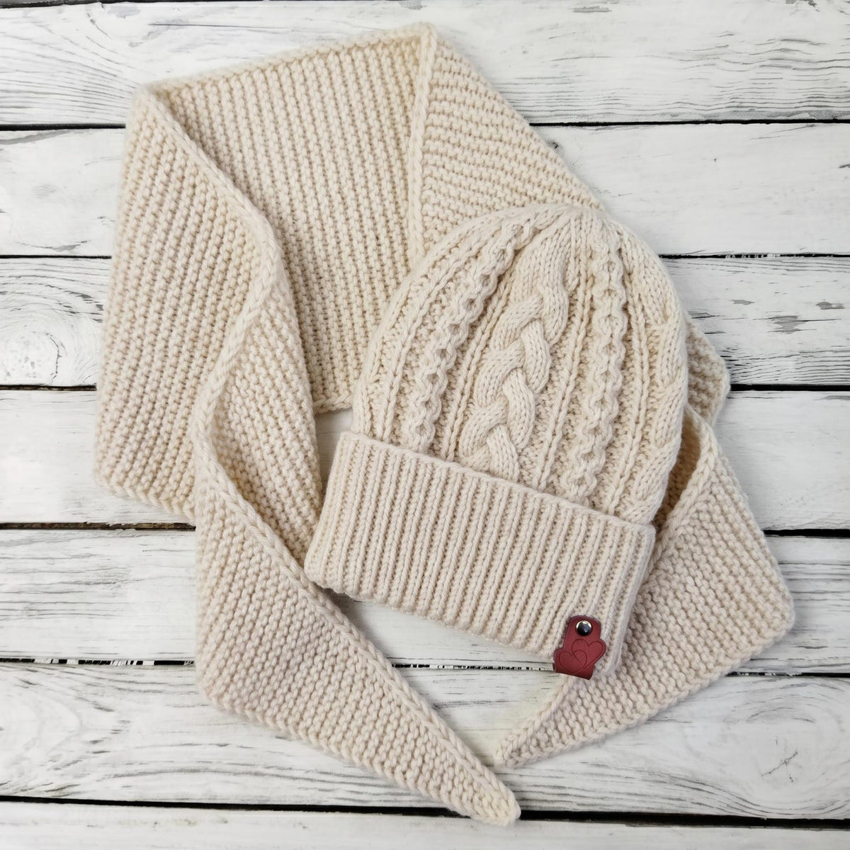 Rope Cable Hat for Everyone Knitting Pattern — view 4