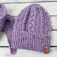 Rope Cable Hat for Everyone Knitting Pattern — view 9