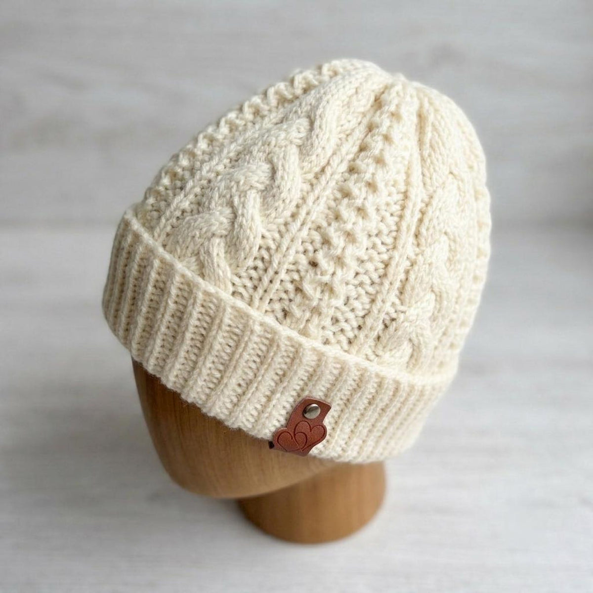 Rope Cable Hat for Everyone Knitting Pattern — view 1