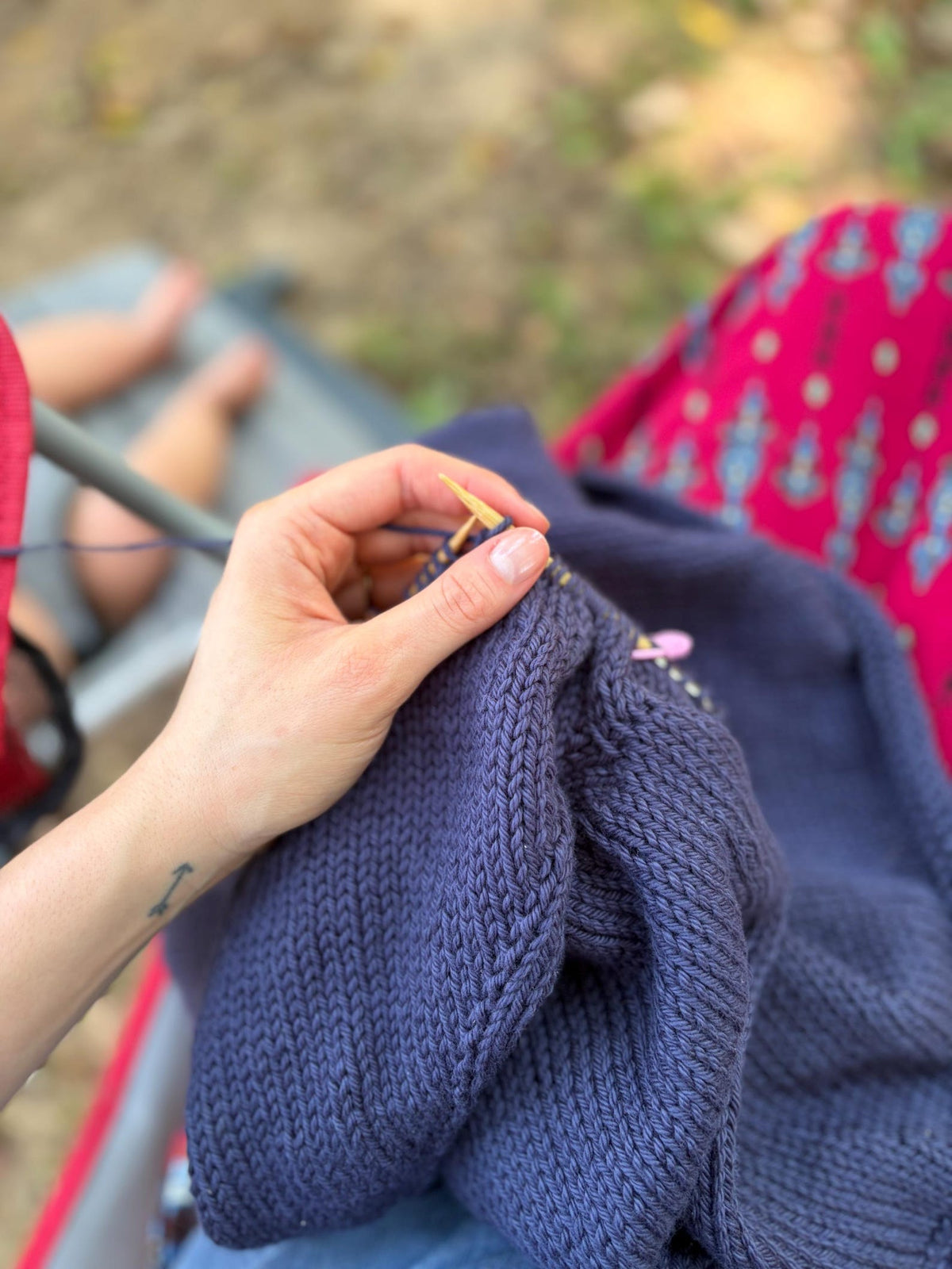 Your First Boat Neck Sweater That Fits Knitting Pattern - view 4