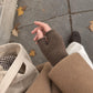 Warm Hands No Sew Fingerless Gloves Knitting Pattern — view 4