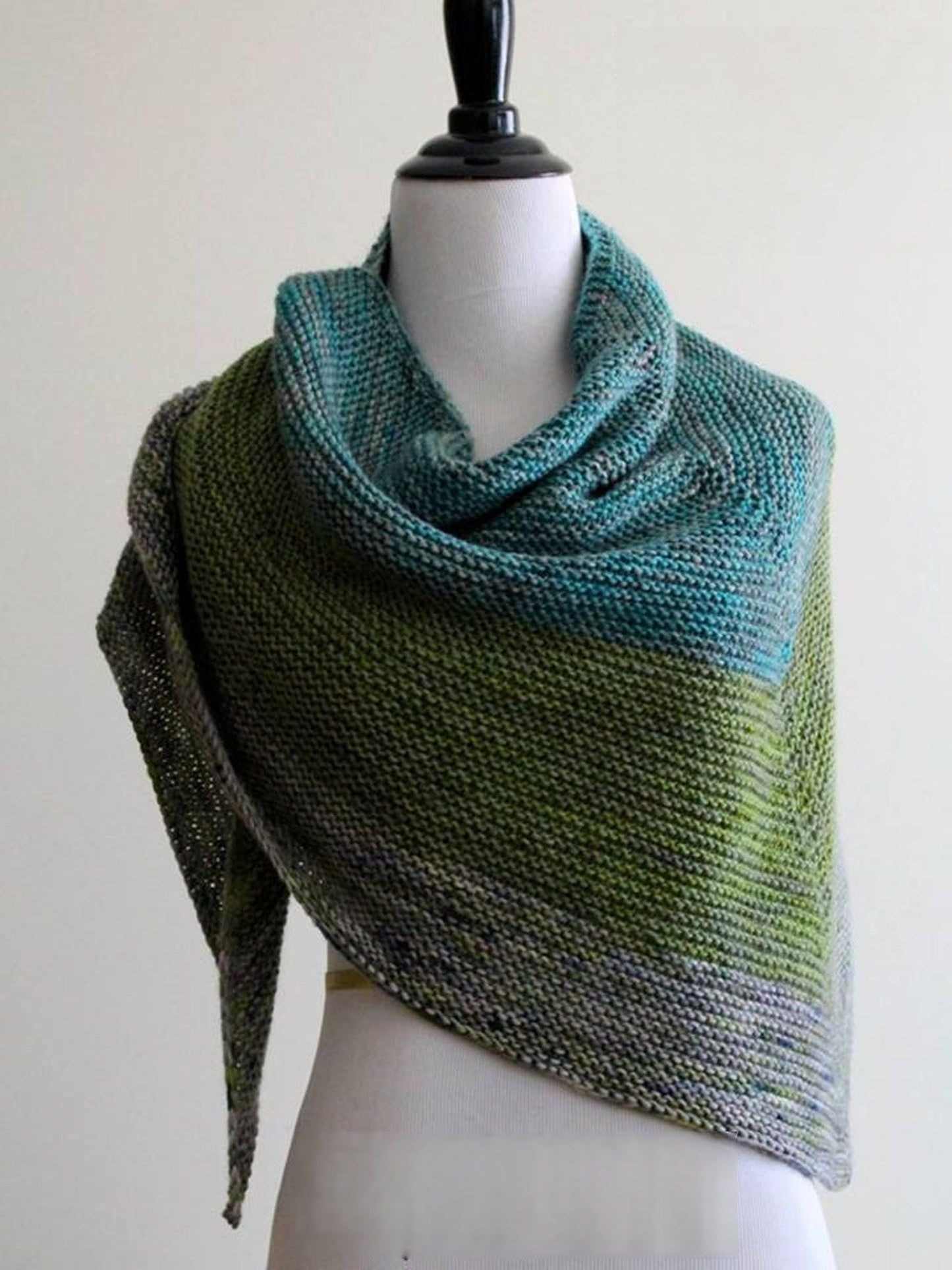 Comfy Winter Shawl Knitting Pattern