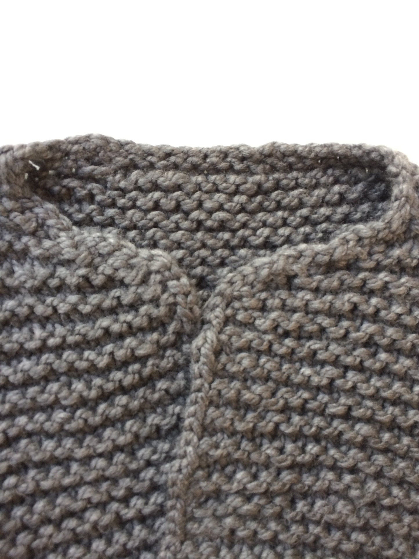 Oversized Mid Cardigan wiith Arm Warmer Knitting Pattern