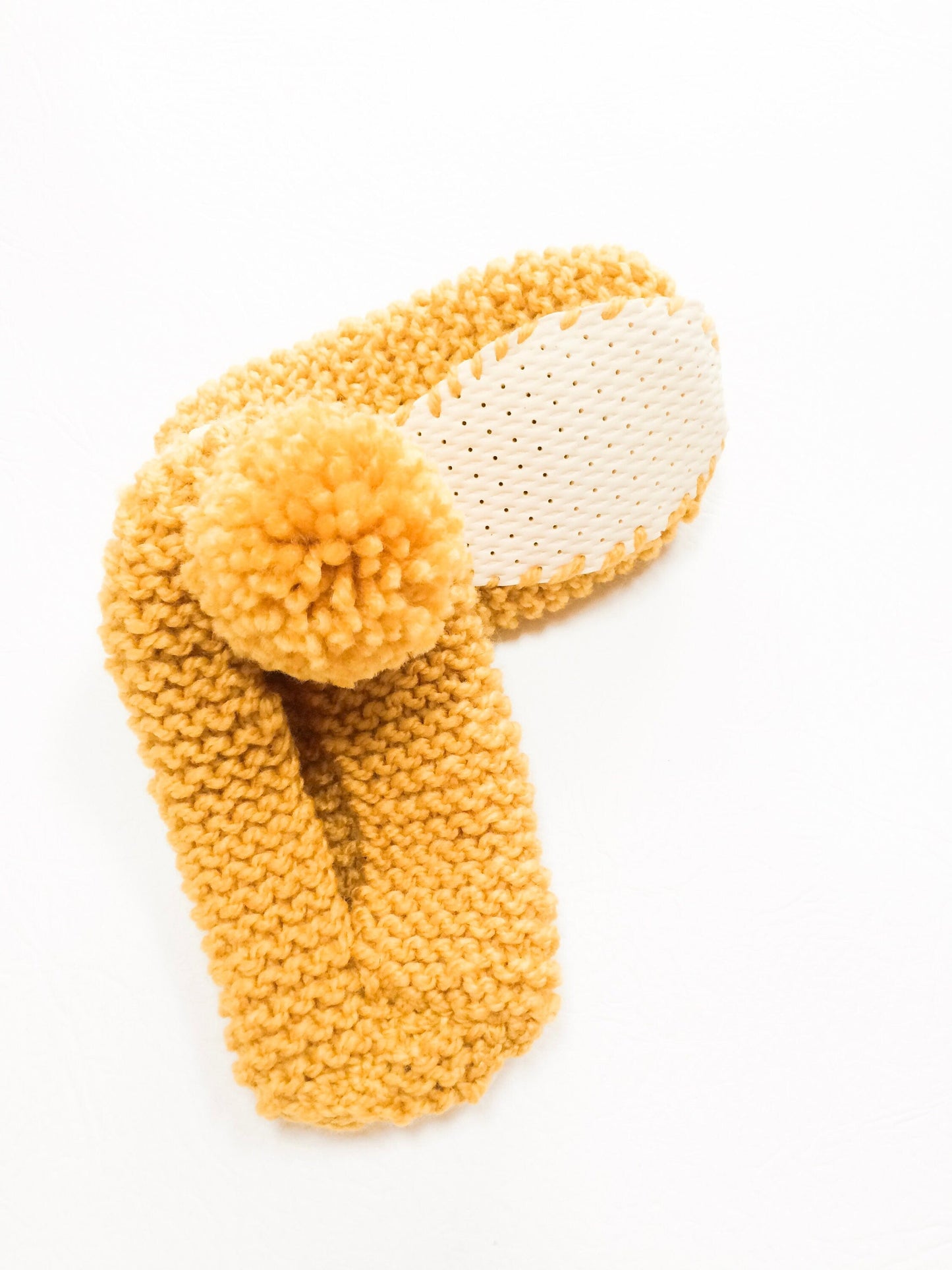 Comfy Knitted Slippers Knitting Pattern
