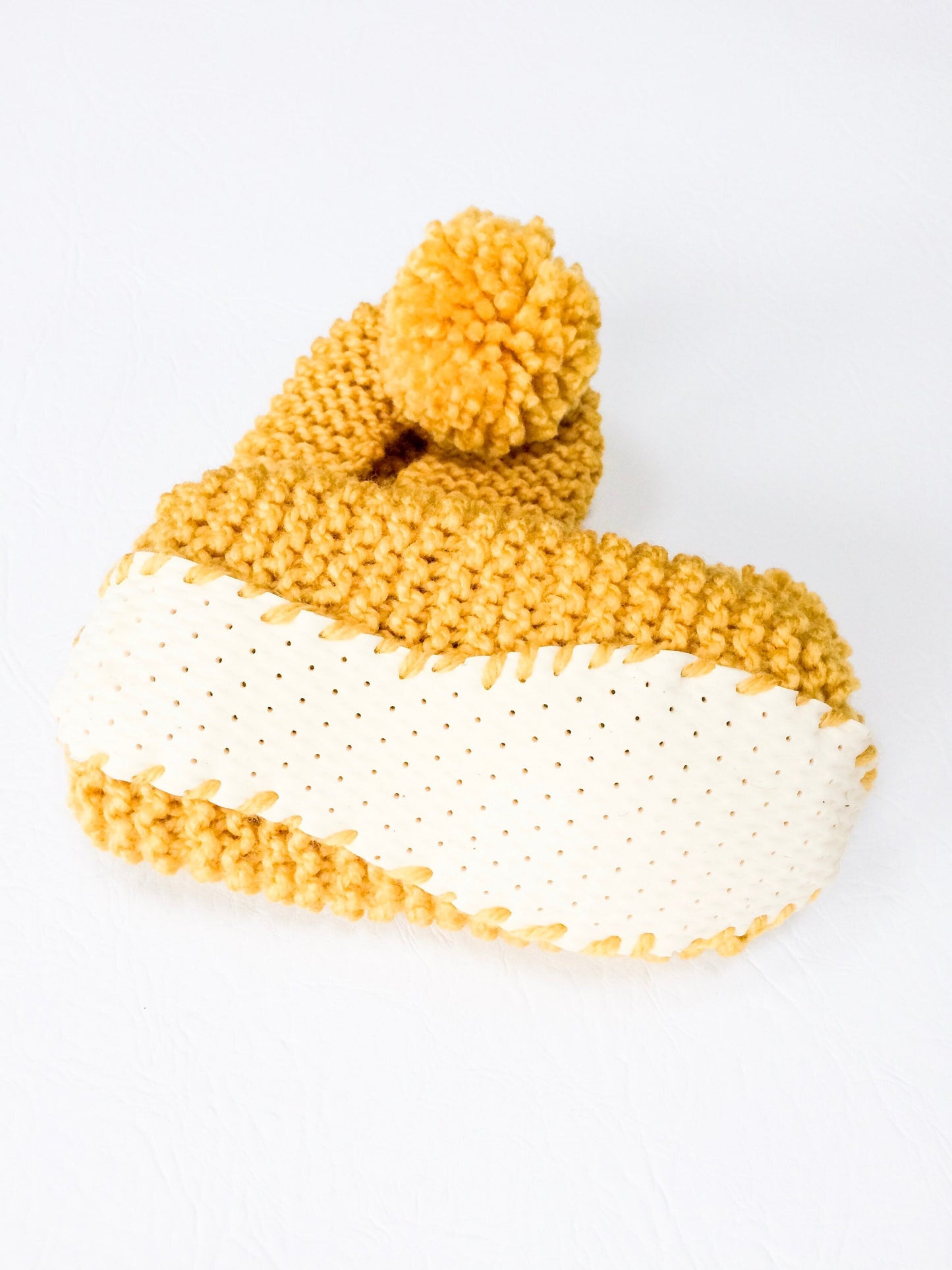 Comfy Knitted Slippers Knitting Pattern