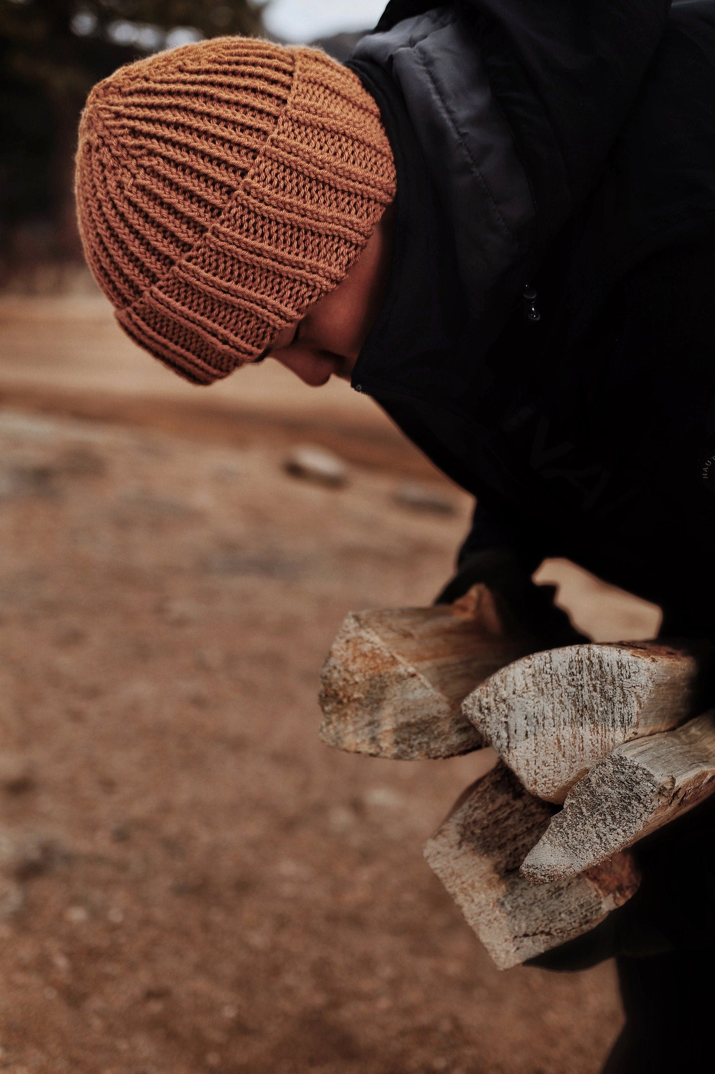 Chic Winter Beanie Knitting Pattern