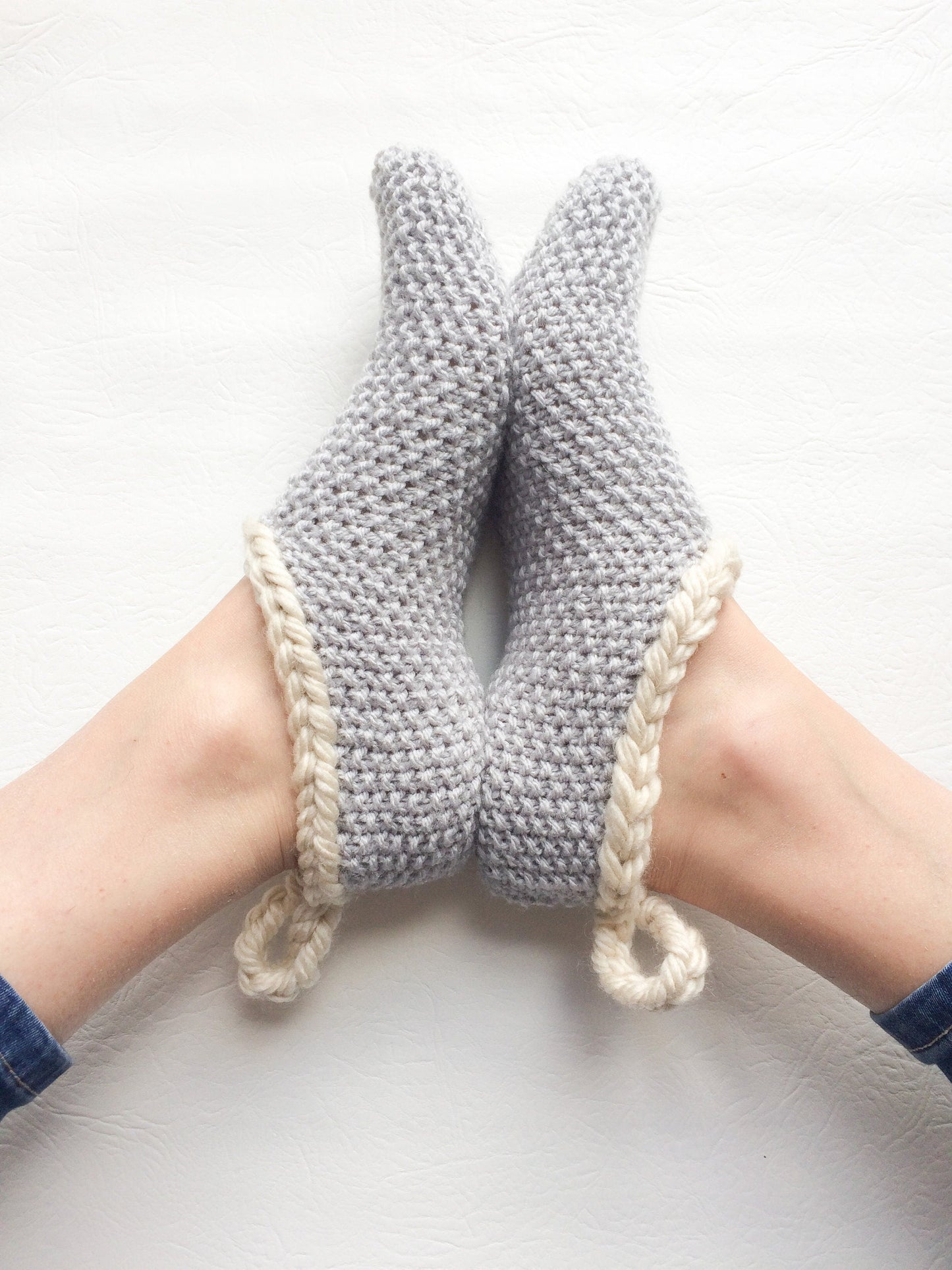 Fashionable Foot Warmer Knitting Pattern