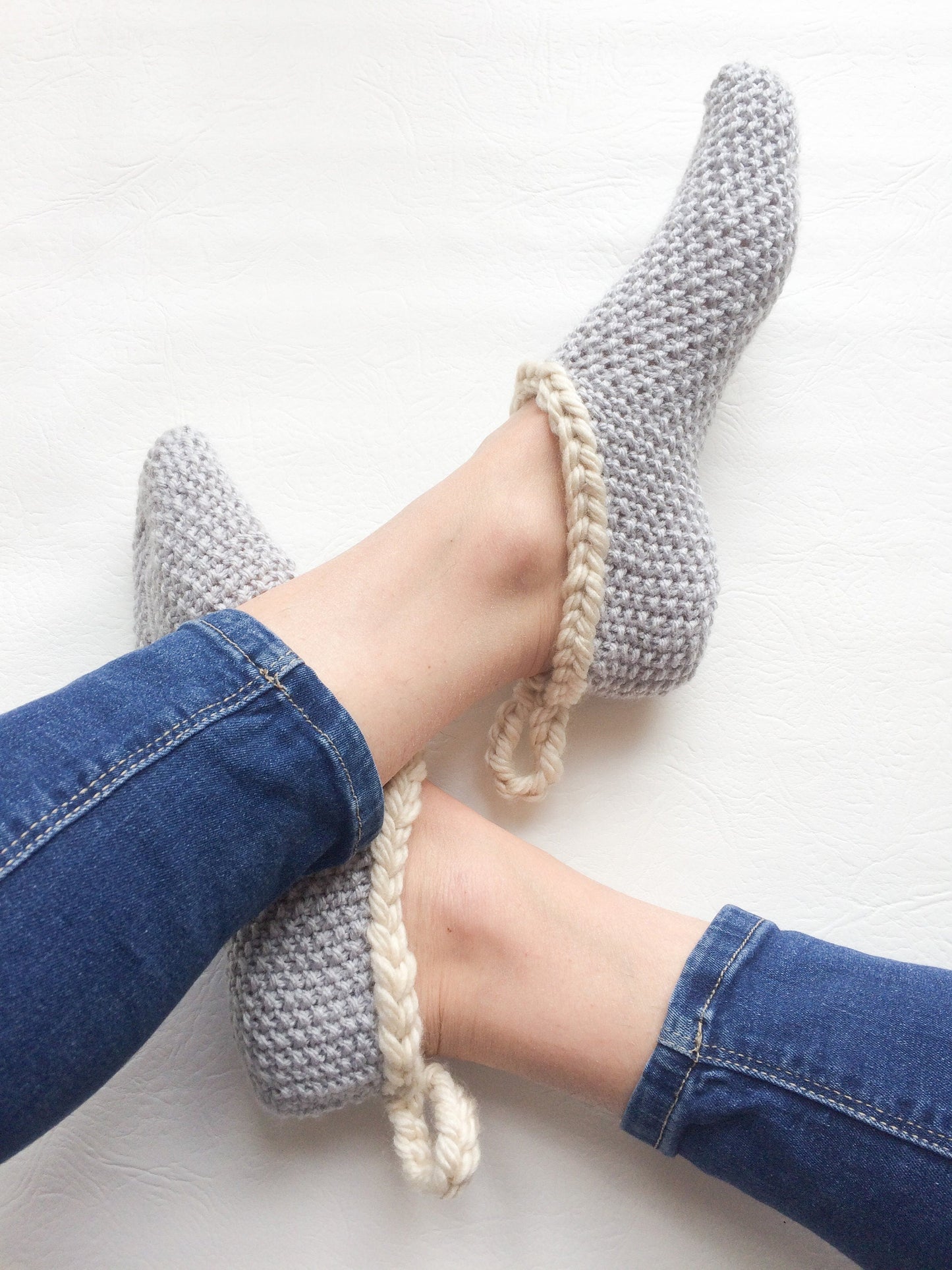 Fashionable Foot Warmer Knitting Pattern