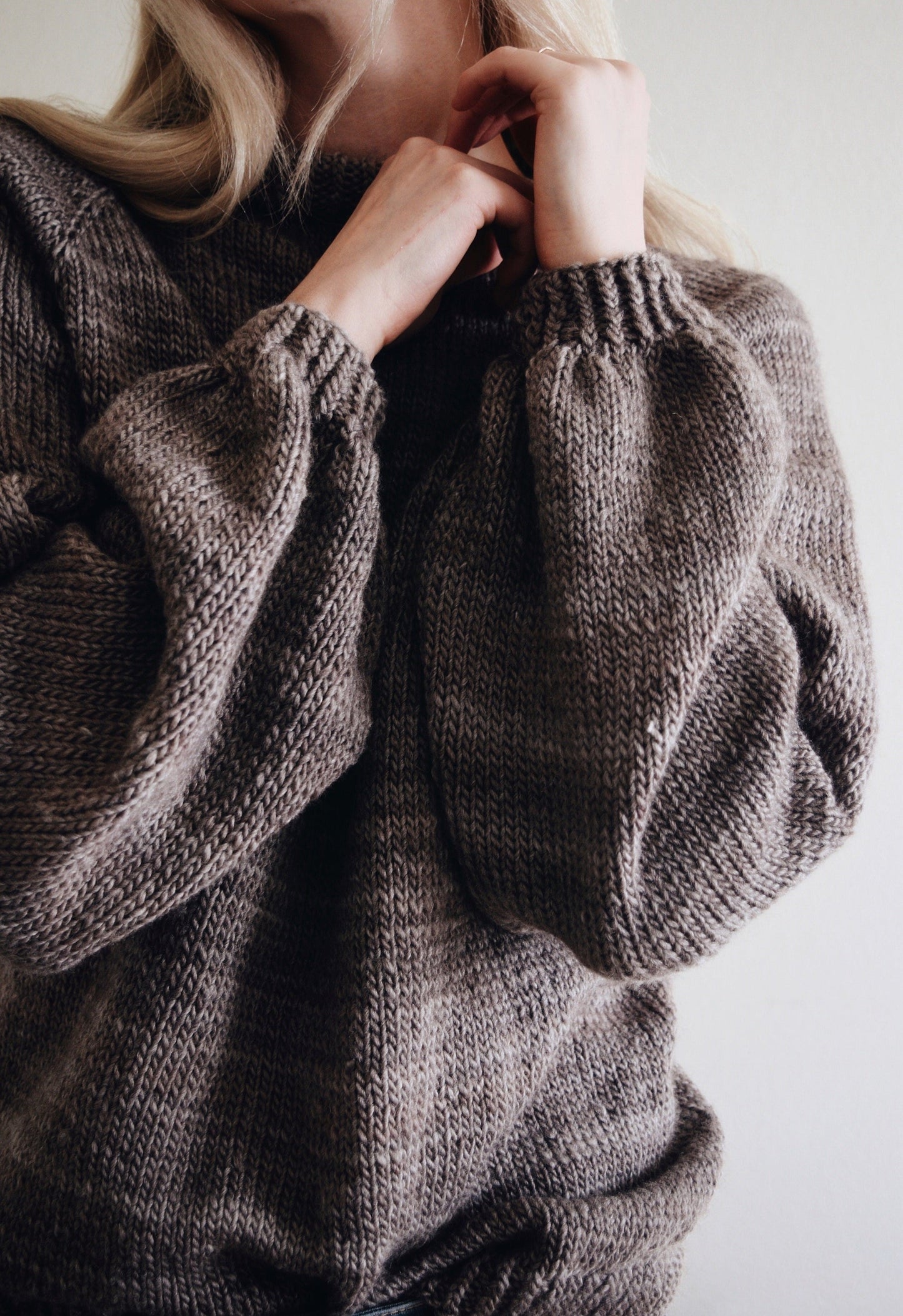 Pullover Sweater Knitting Pattern