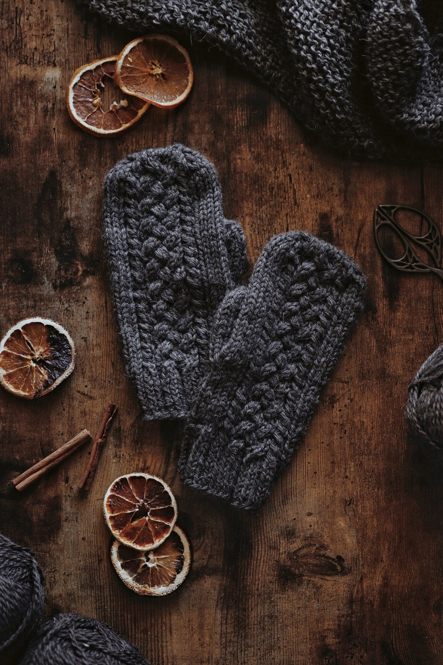 Hand Warmer Knitting Pattern