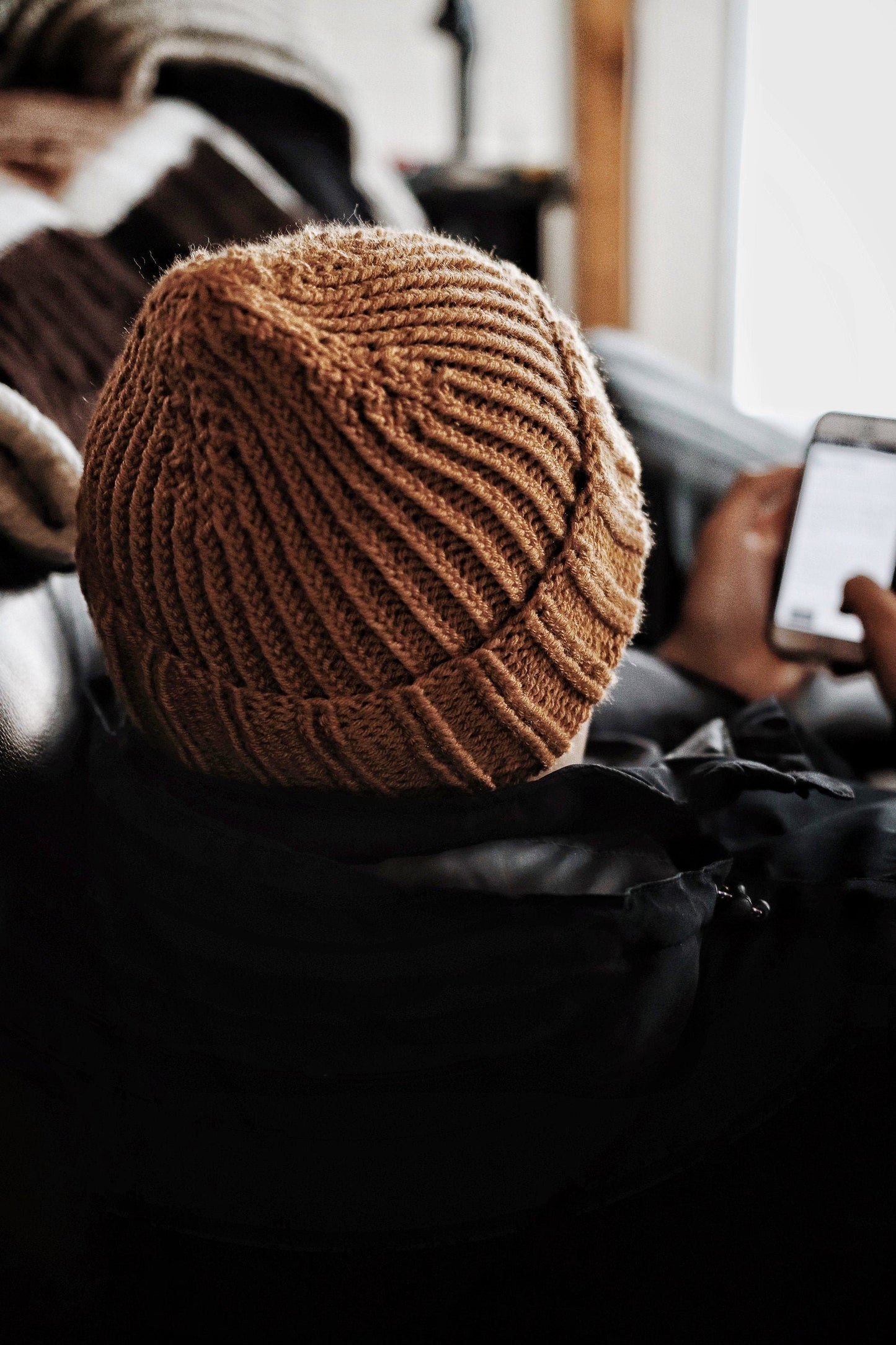 Chic Winter Beanie Knitting Pattern