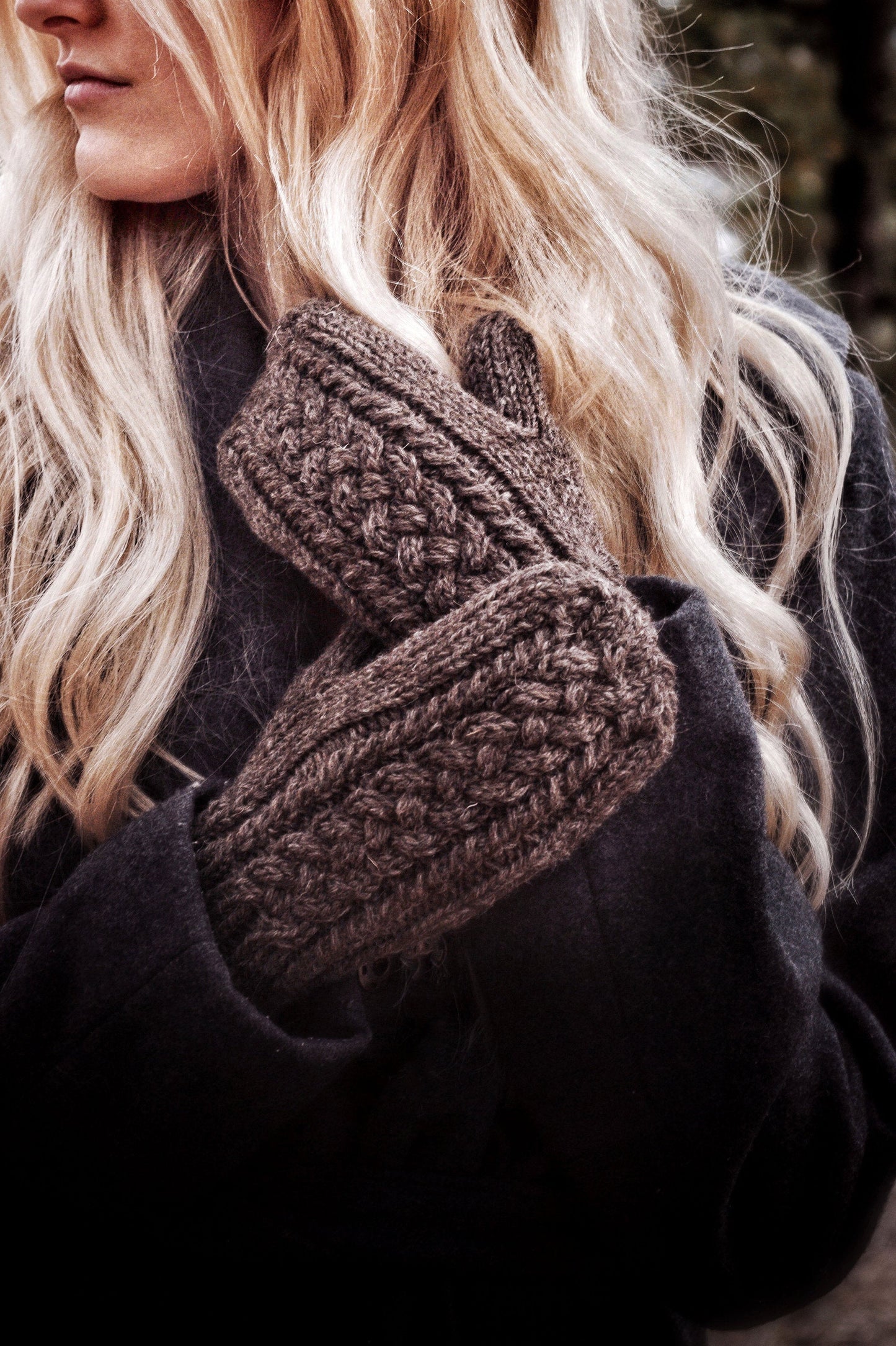 Hand Warmer Knitting Pattern