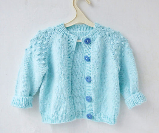 Little Kid Cardigan Knitting Pattern