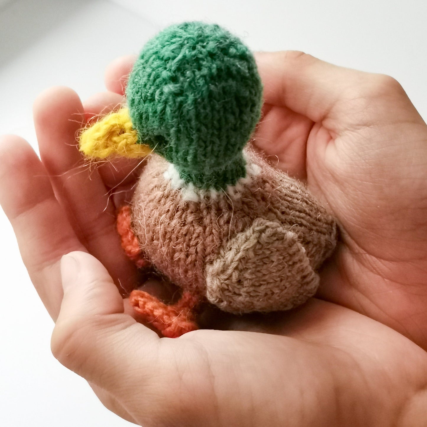 Tiny Wild Duck Knitting Pattern