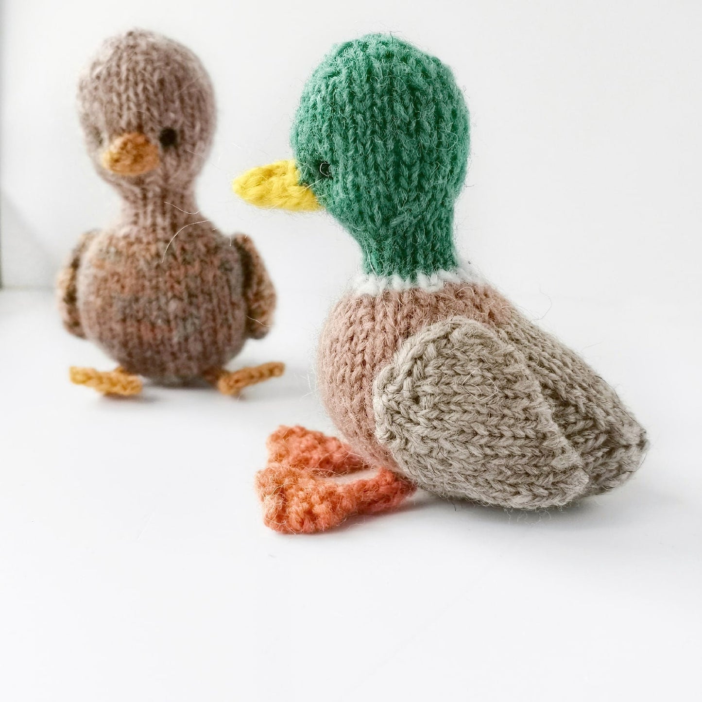 Tiny Wild Duck Knitting Pattern