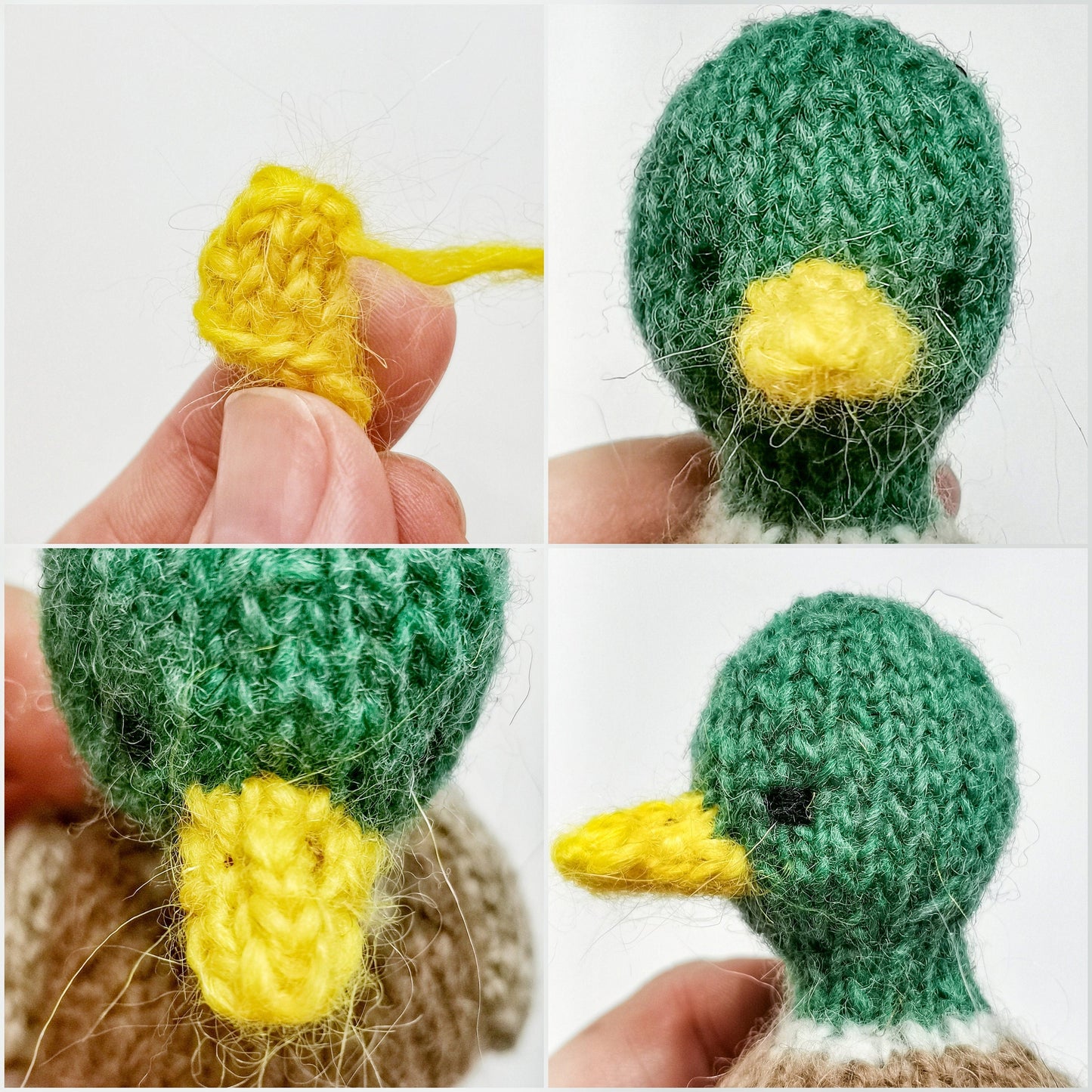Tiny Wild Duck Knitting Pattern