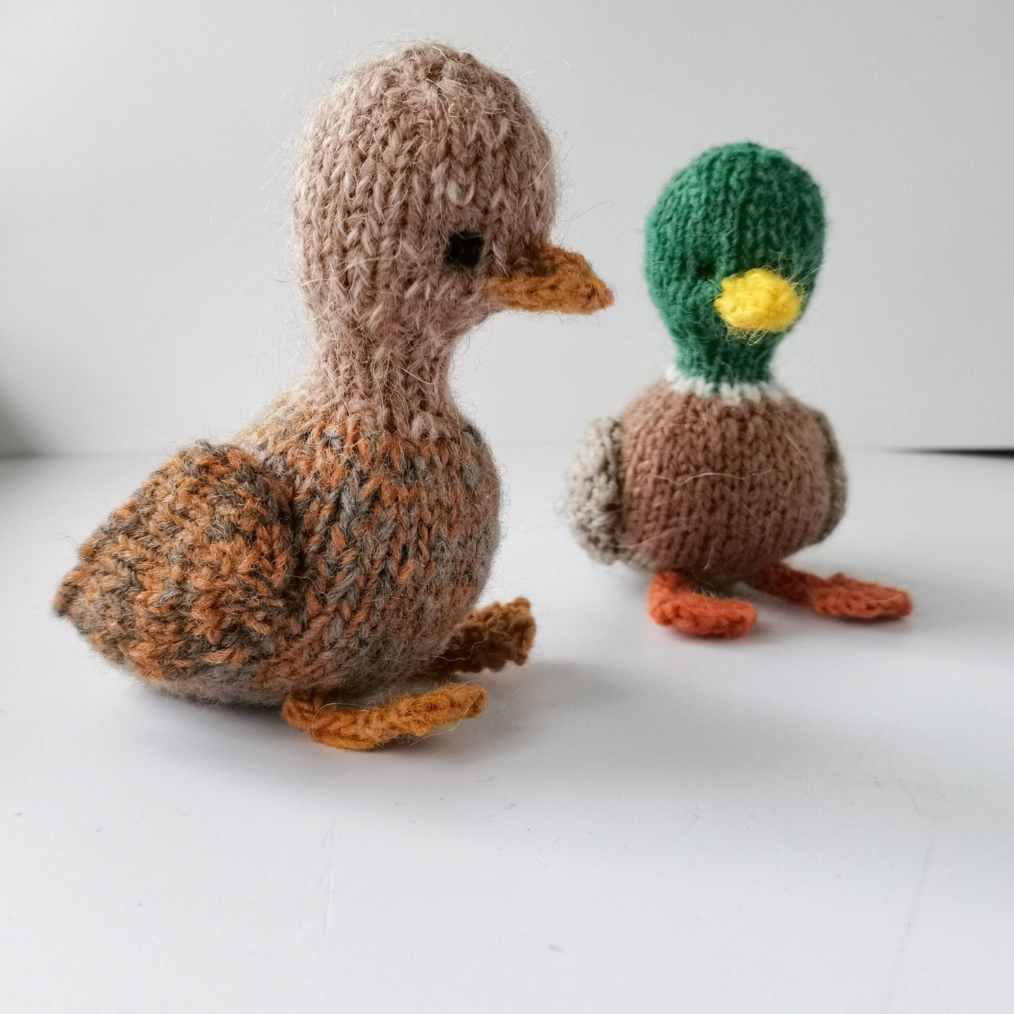Tiny Wild Duck Knitting Pattern