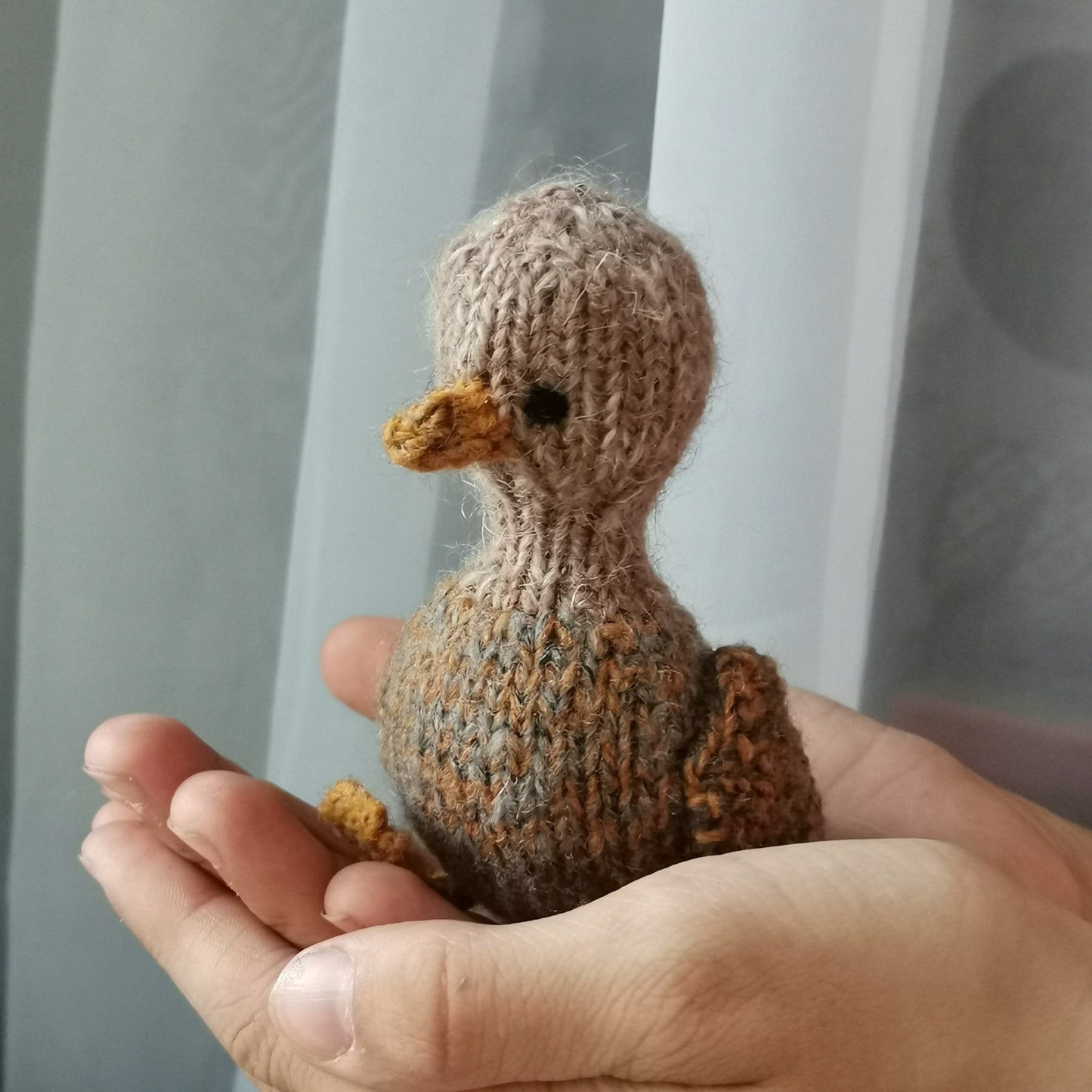 Tiny Wild Duck Knitting Pattern