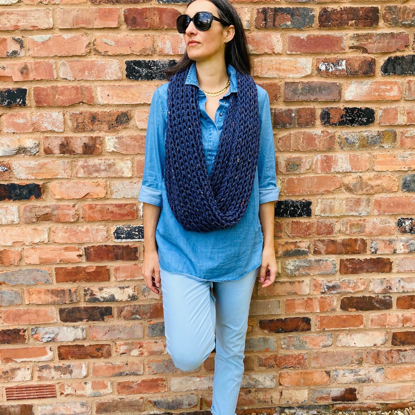 Comfy Chunky Cowl Knitting Pattern